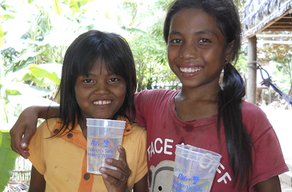 agua potable en Brasil por PyG