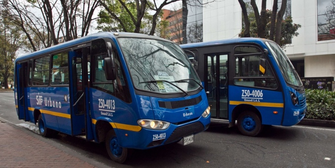 Movilidad, autobuses, Bogotá