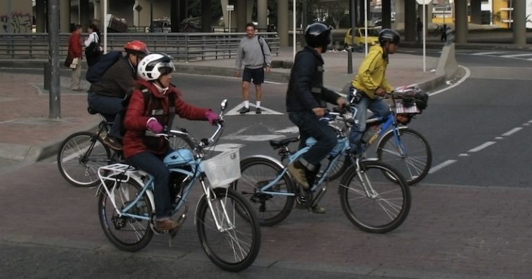 bicicleta en bogotá