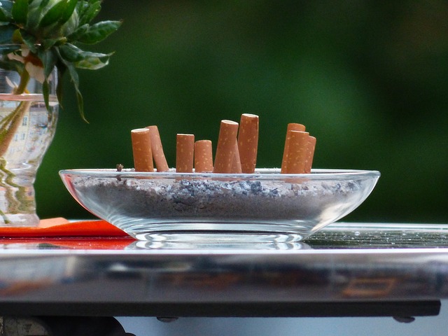 colillas de cigarrillos