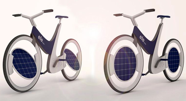 ele solar bike