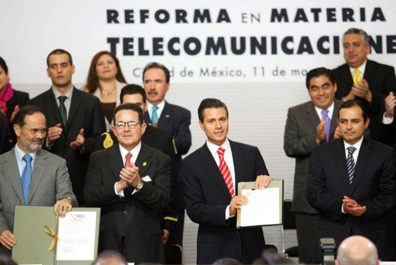 enrique peña nieto ley telecomunicaciones