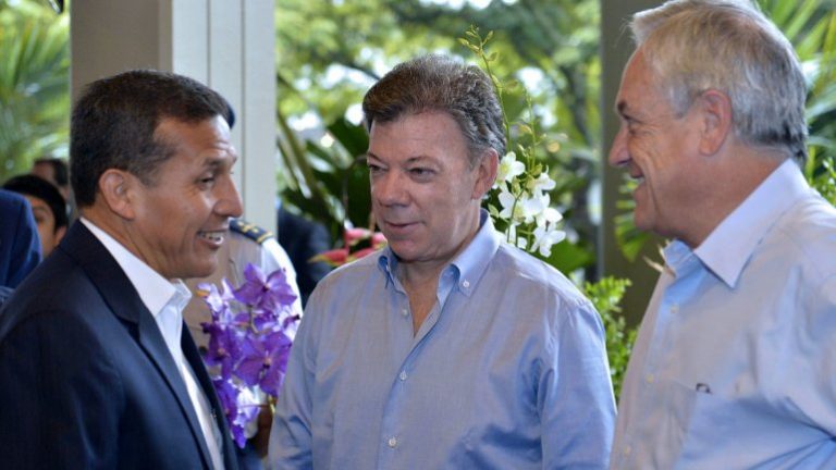 humala, santos y piñera