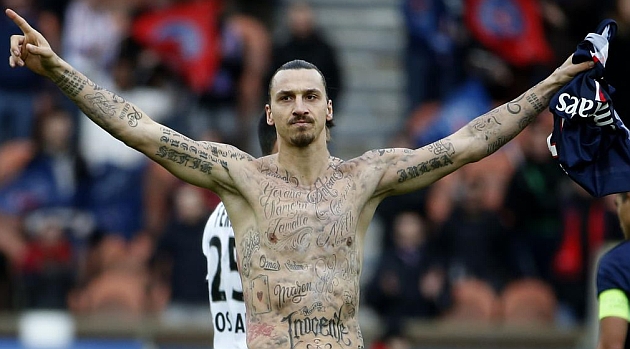 Ibrahimovic hambre tatuajes