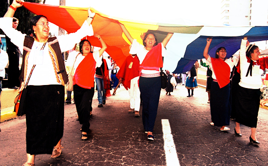 mujeres politica andes