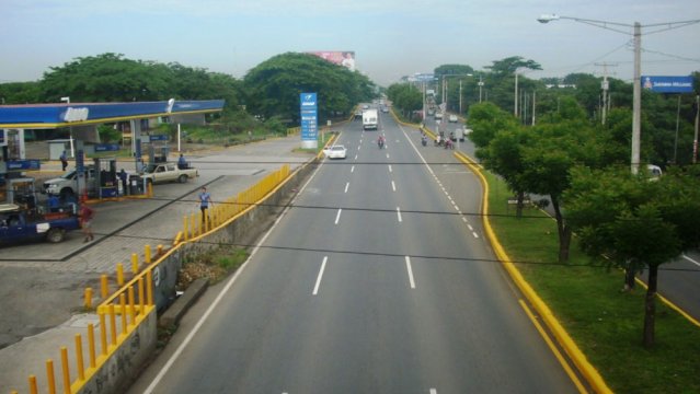 vialidad en nicaragua